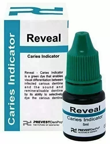 Prevest Denpro Reveal Caries Indicator Dental Care 5 ml FREE SHIPPING LONG EXP