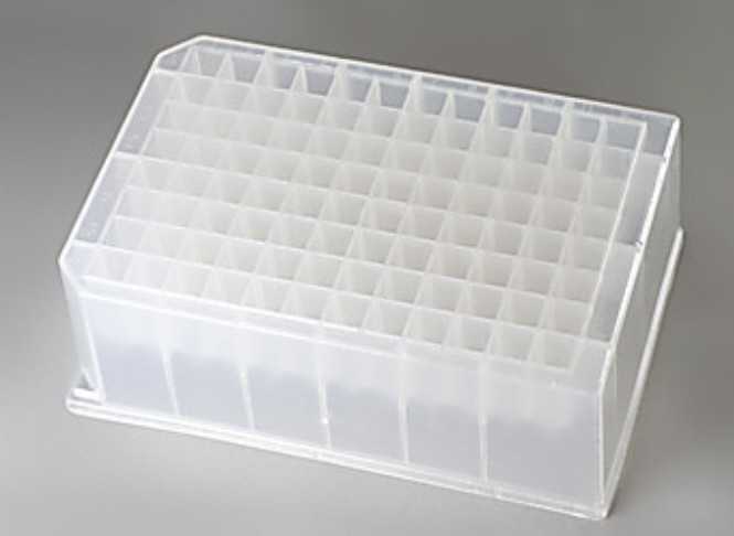 4 LabForce 96-Well Deep (1mL) Well Polypropylene Plates DNase/RNase Free,