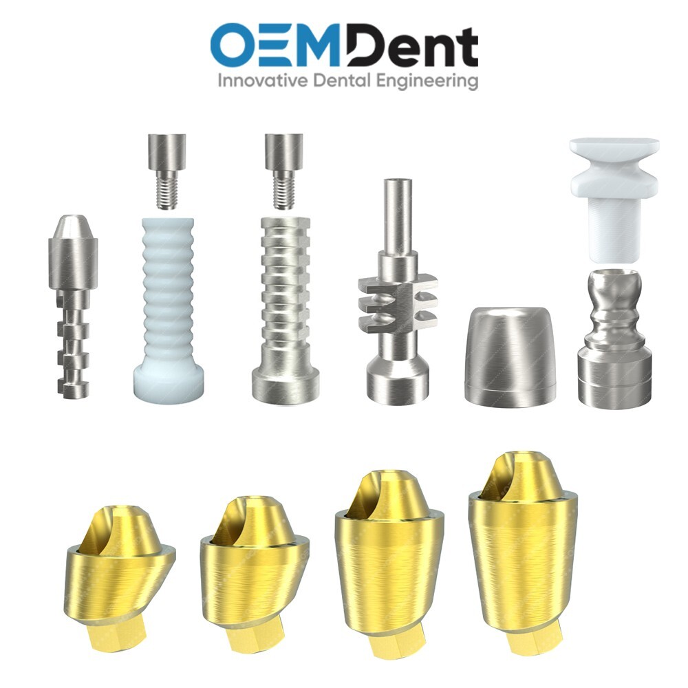Dental Angulated Multi Unit 1.4 Kit 17° SGS® Compatible Int Hex Connection