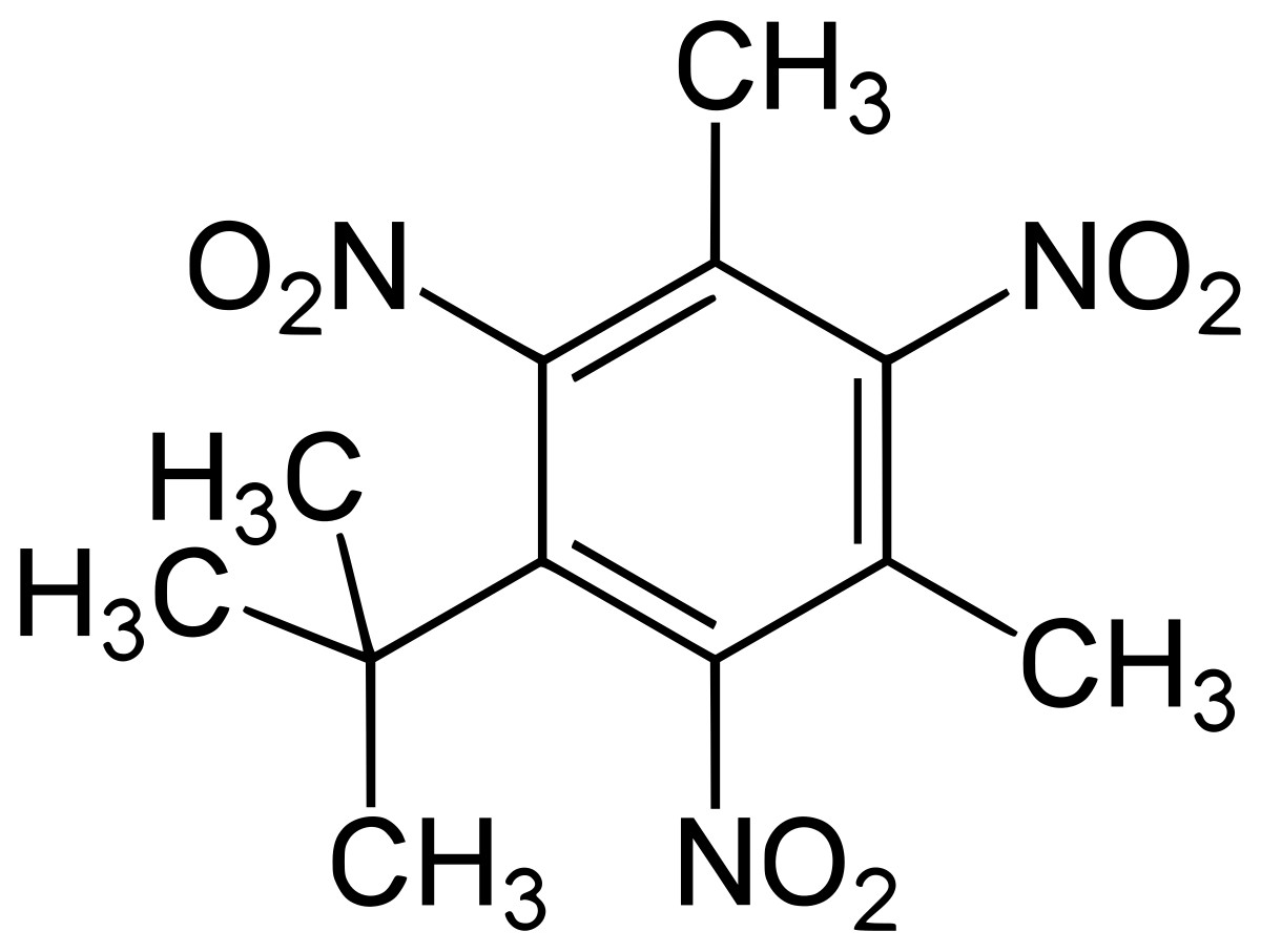 Musk Xylol (5-tert-Butyl-2,4,6-trinitro-meta-xylene), 99%, 300 grams