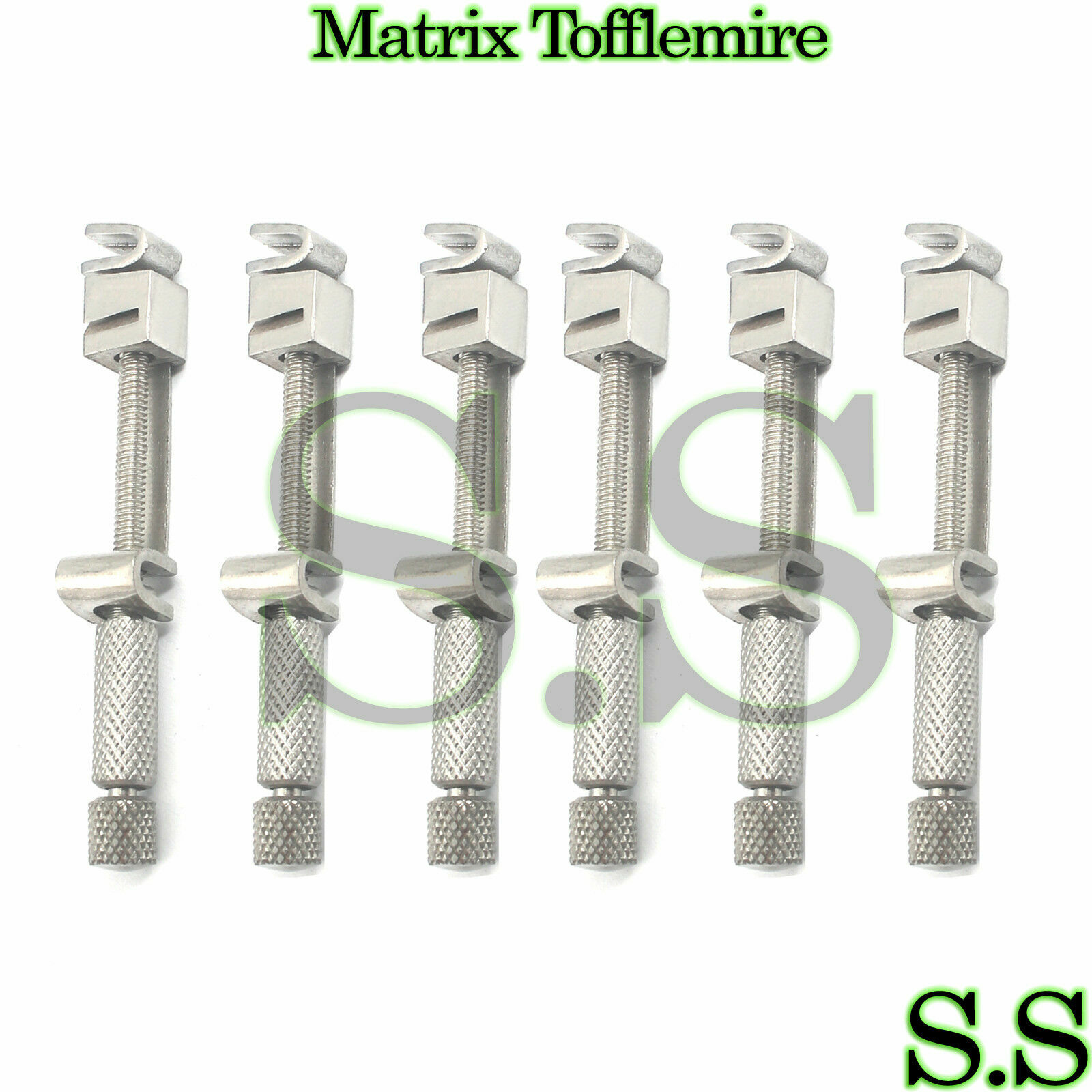 6 Matrix Tofflemire Retainer Universal Bands Dental Instruments