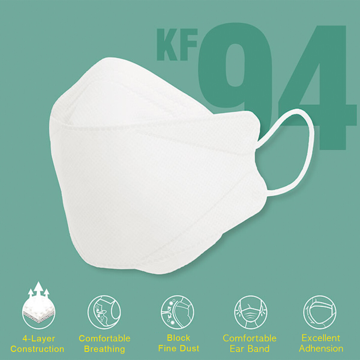 20 PACK! Kids KF94 Red Wine Face Mask Protective Cover Comfortable Breathable