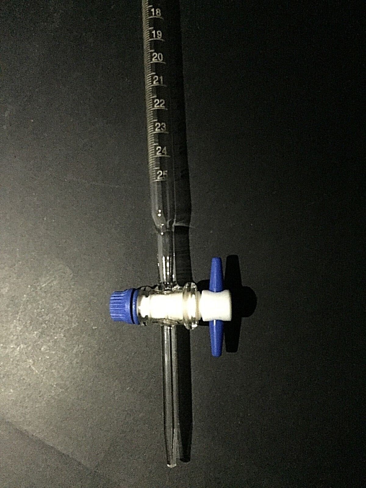 100 ml Burette CYLINDER HEAD CC KIT Poly-methyl acrylate Plastic USA SELLER