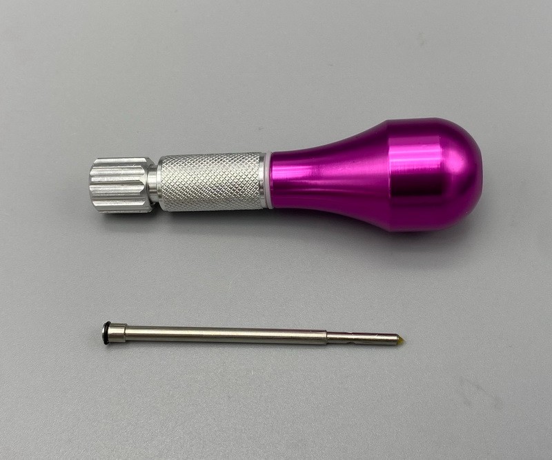 Dental Orthodontic Micro Implants Mini Screw Self-Drilling Fuchsia Screwdriver