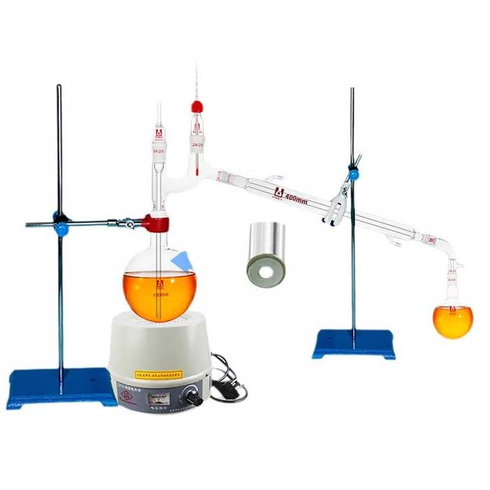 High-Performance Vacuum Distillation Glass Set 250ml-1000ml Lab Supply ca