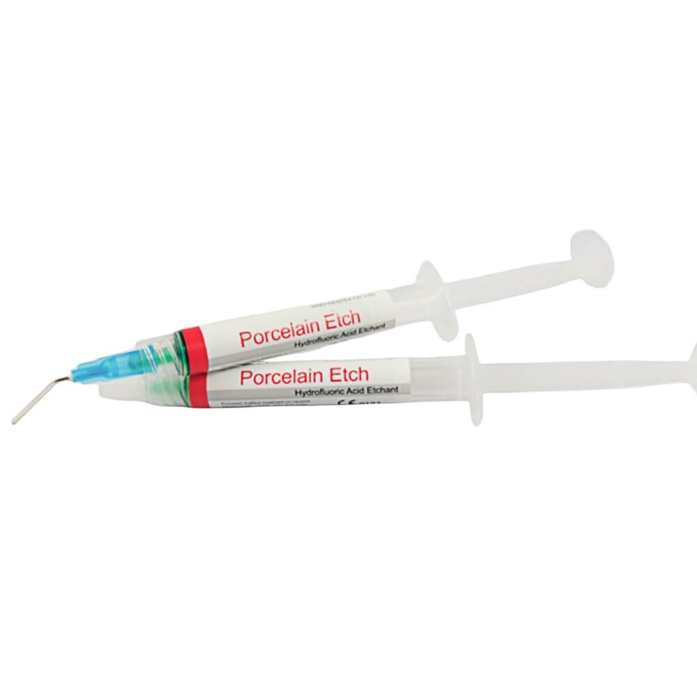 1 Pack Dental Porcelain Etch hydrofluoric acid etchant Etching Gel 2.5ml/Syringe