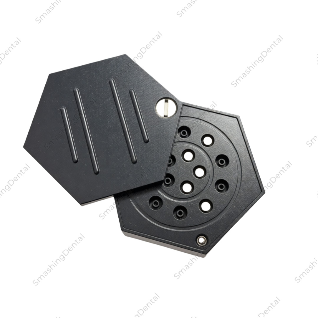 12Pcs Dental GBR System Membrane Fixation Bon Tack Pin Holder Case Titanium TAC
