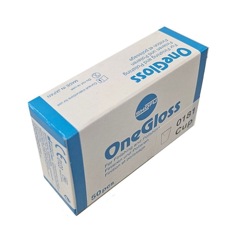 *50-Pieces* Shofu OneGloss Cup Refill For Finishing And Polishing 0181
