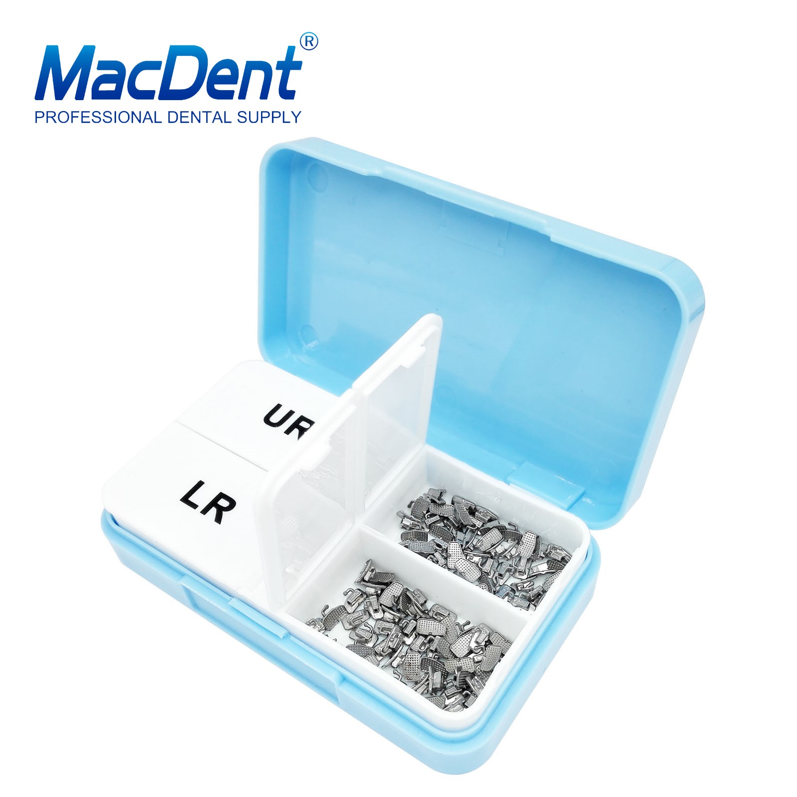 50Set Dental Orthodontic Buccal Tube 1st 2nd Molar Tube Roth MBT 022/018 MacDent