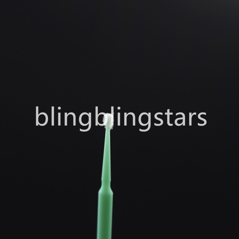 400 Pcs Dental Disposable Applicator Micro Brush Tips Bendable Fine Green 2.0mm