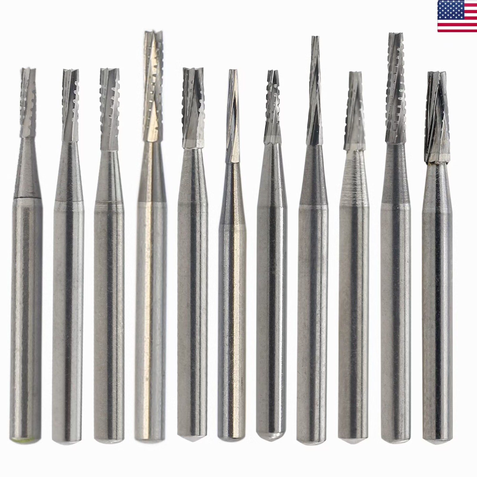 Wave Dental Carbide Bur High Speed FG 555 557 699 702 701L Prima Midwest Burs