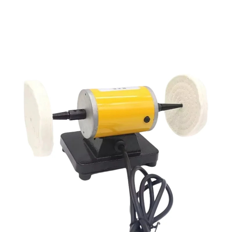 Dental Bench Polisher Lathe Quietly Motor Grinding Polishing Machine Laboratory