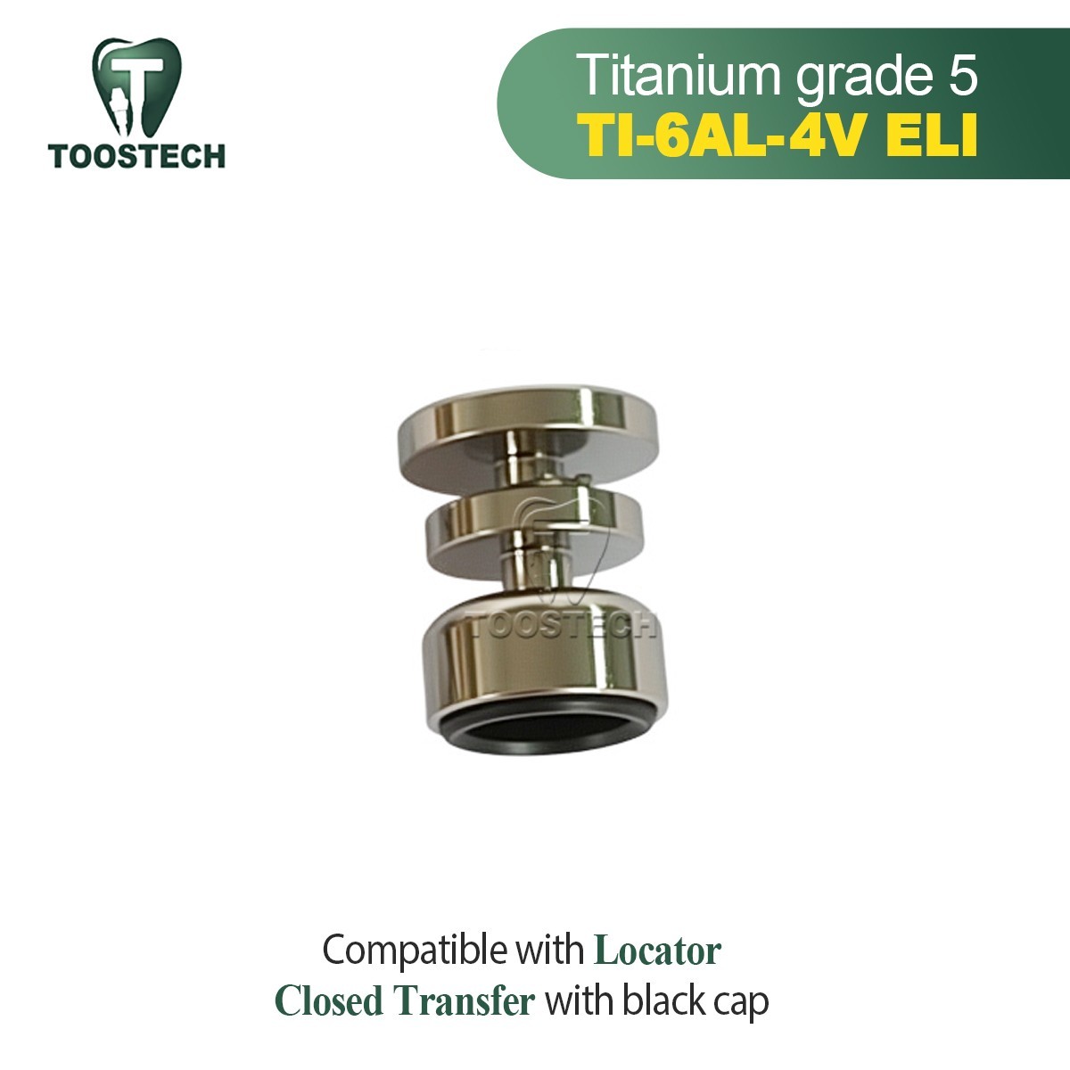 1/6/10/20/50pcs Locator pick-up impression coping Closed tray transfer