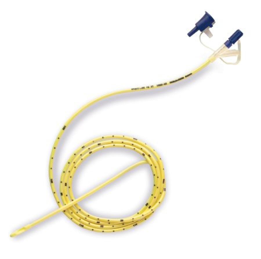 Corflo Ultra Nasogastric Feeding Tube Polyurethane 6 French 36″ Long Tube Stylet
