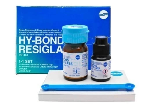 Shofu Hy-Bond Resiglass Resin Modified Glass Ionomer Luting Cement (Luting) f.s.