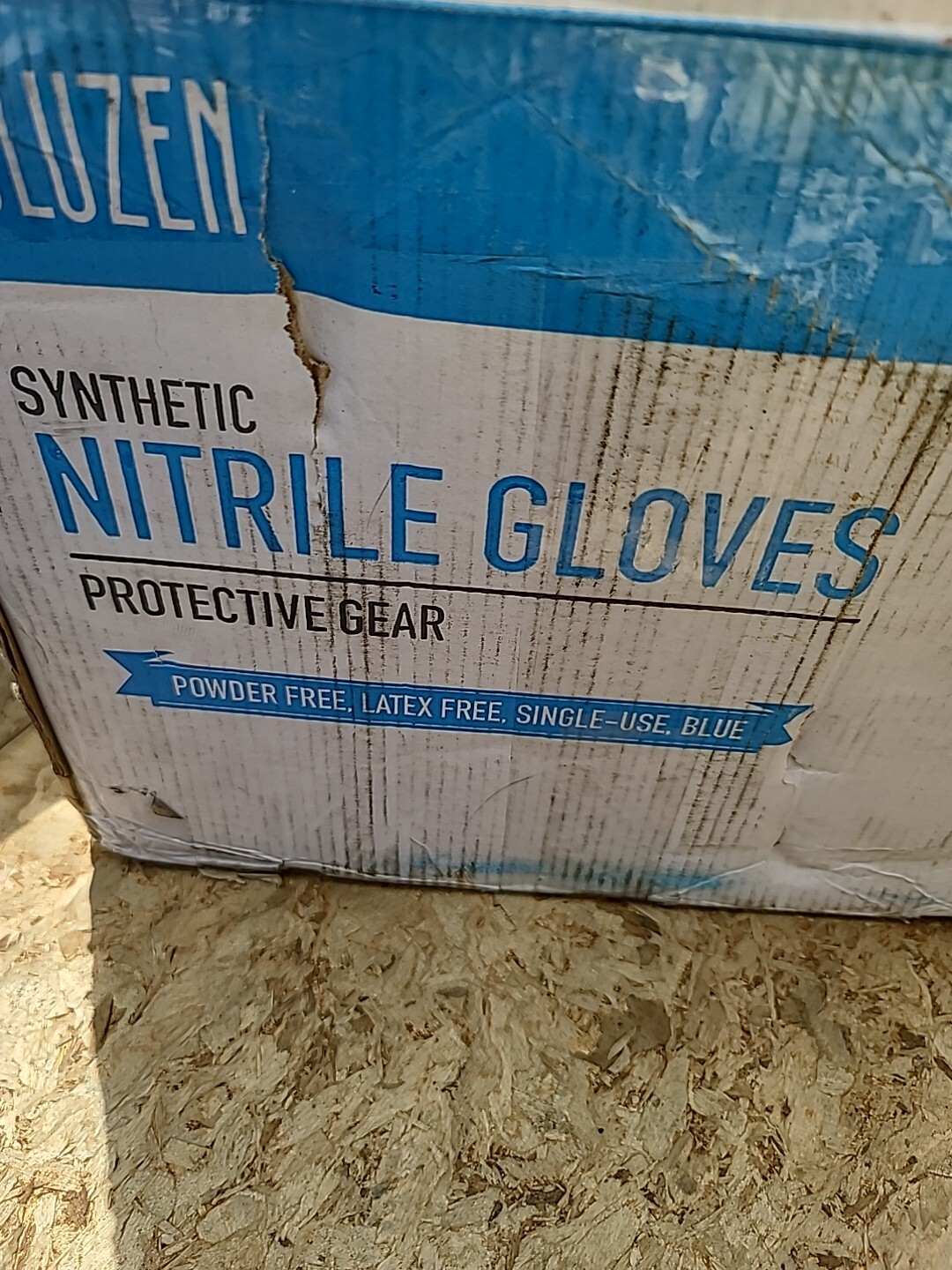 BLUZEN Disposable Nitrile Gloves Premium Extra Strong Powder/ Latex Free 1000 pc