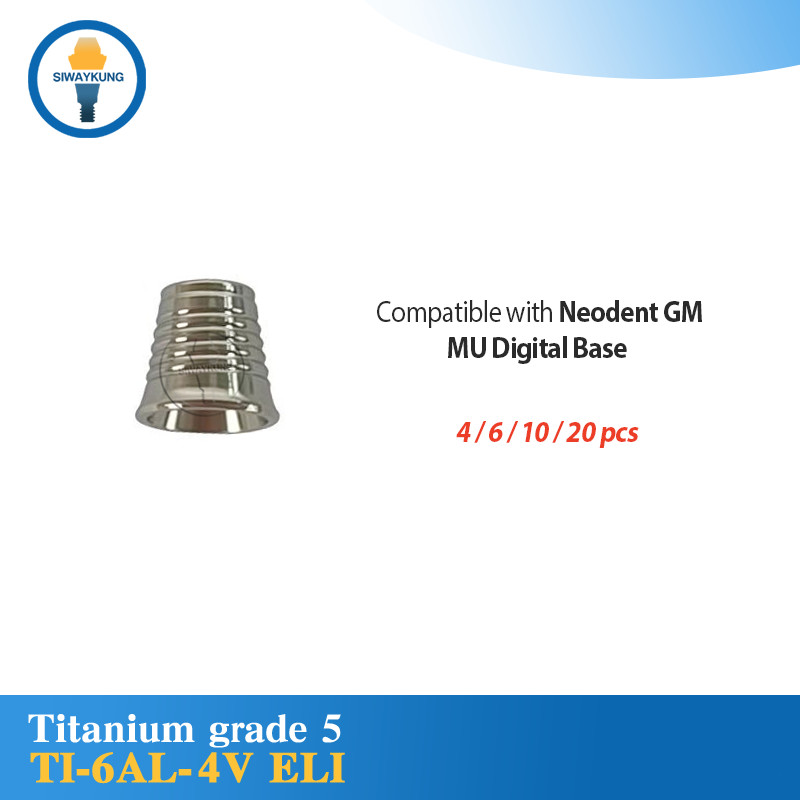 4/6/10/20 pcs Multi unit Digital Base MU Compatible with Neodent GM D4.8