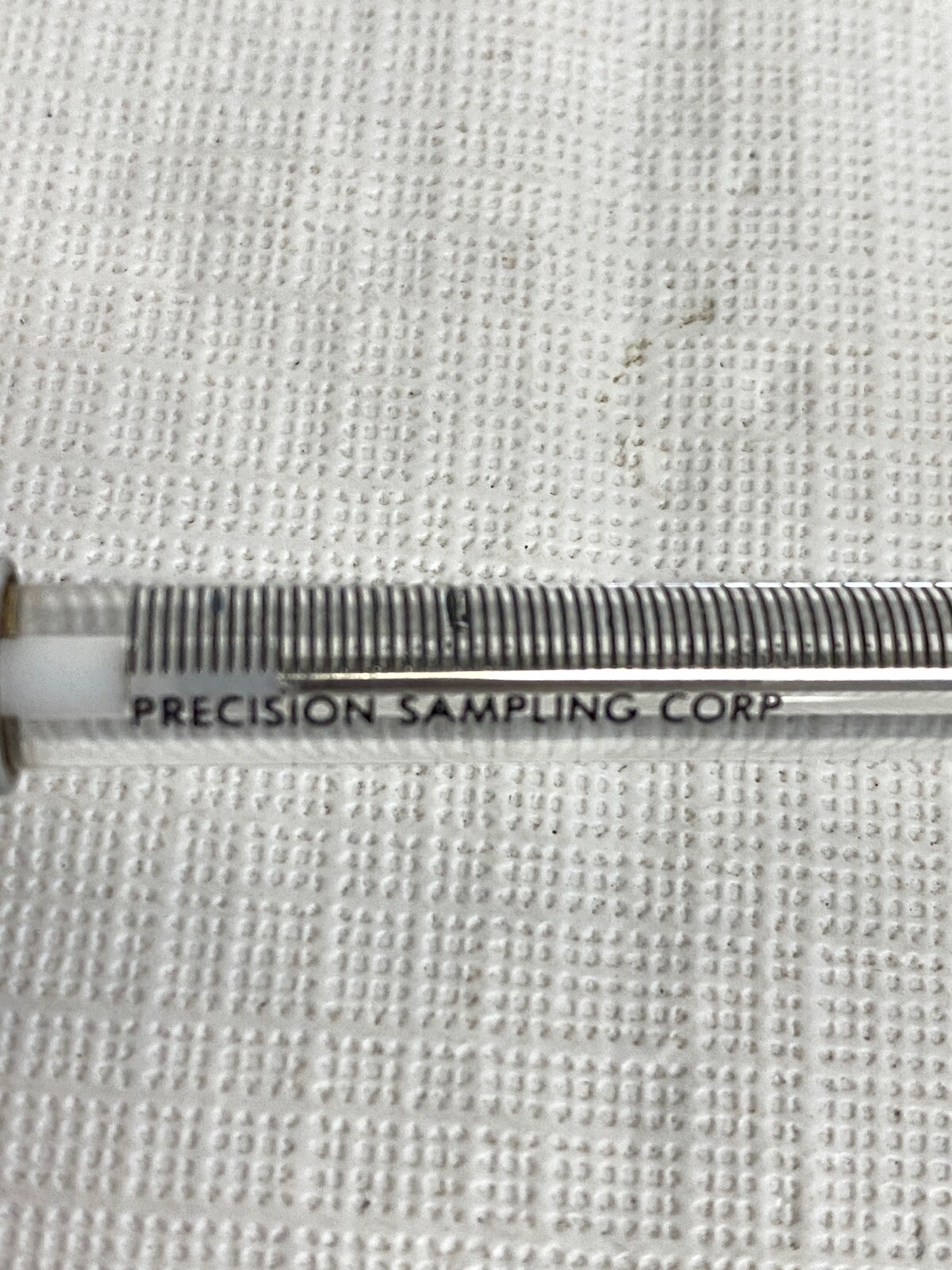 PRECISION 0.25mL Reusable Graduated Glass SomnoSuite Syringe w/ PTFE Slip Tip