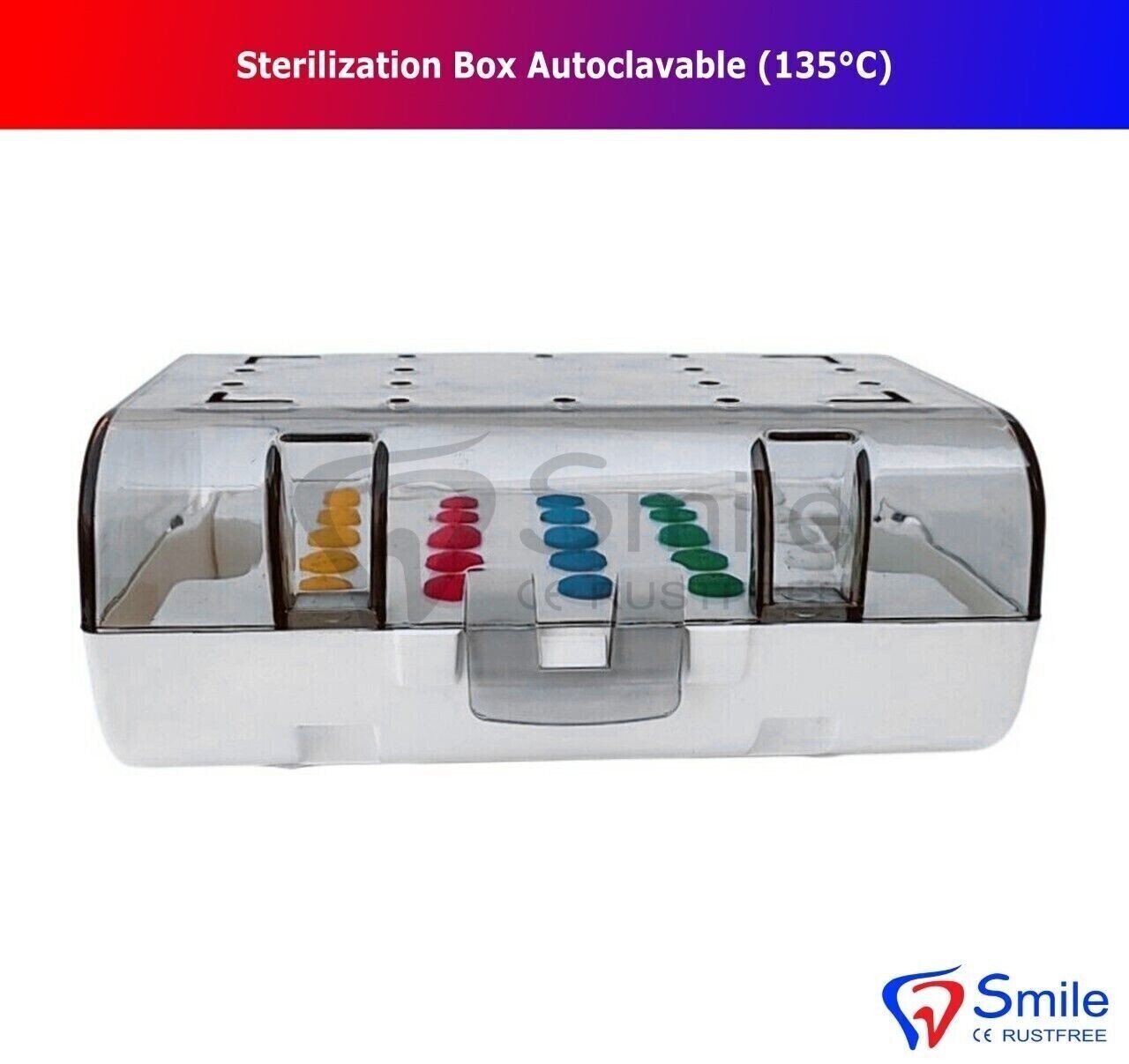 Sterilization Autoclave Box Holder -135°C For Dental Surgical Tools Instruments