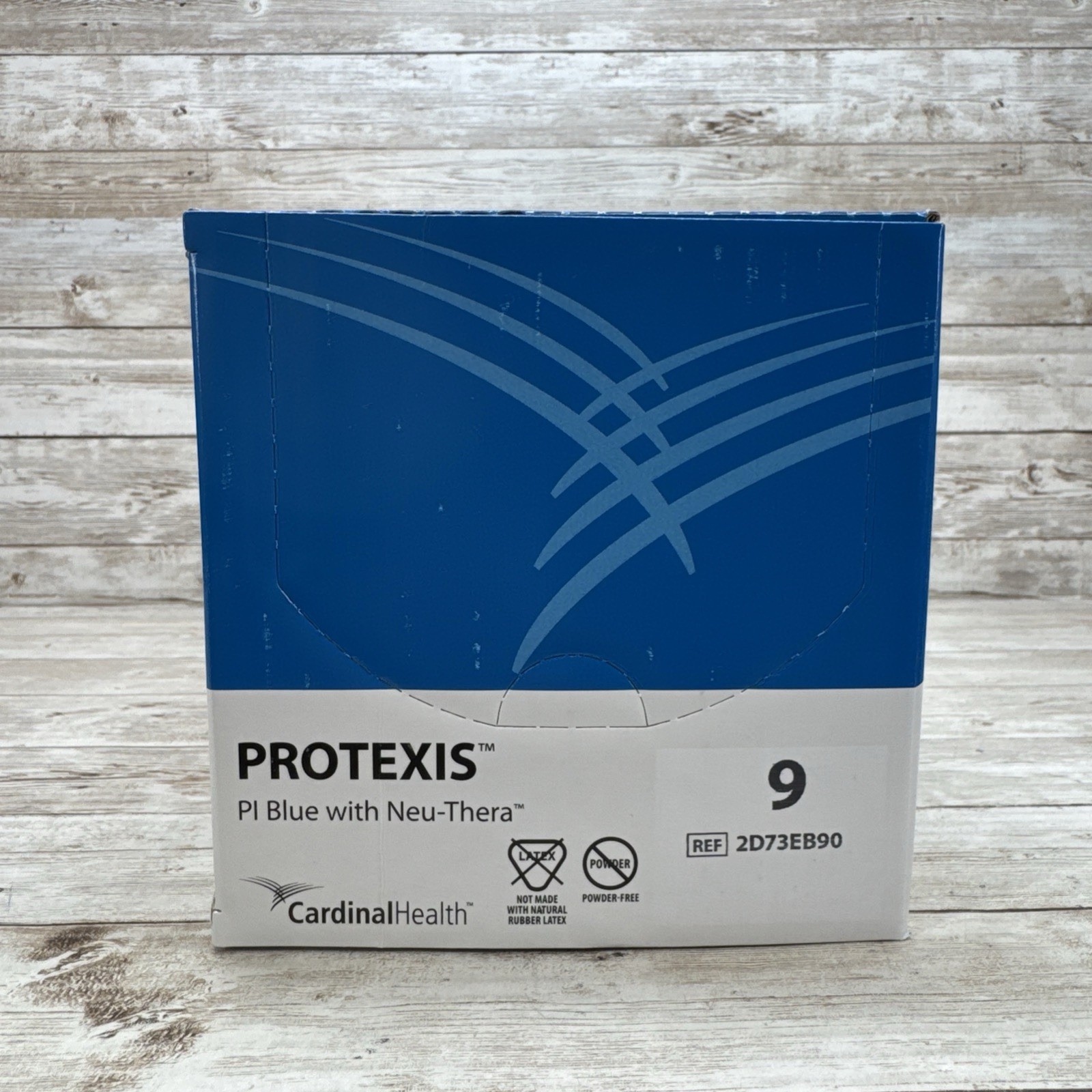 Protexis PI Blue w/Neu-Thera Surgical Gloves *50 Pair * Size: 9 *See Date* 12.22