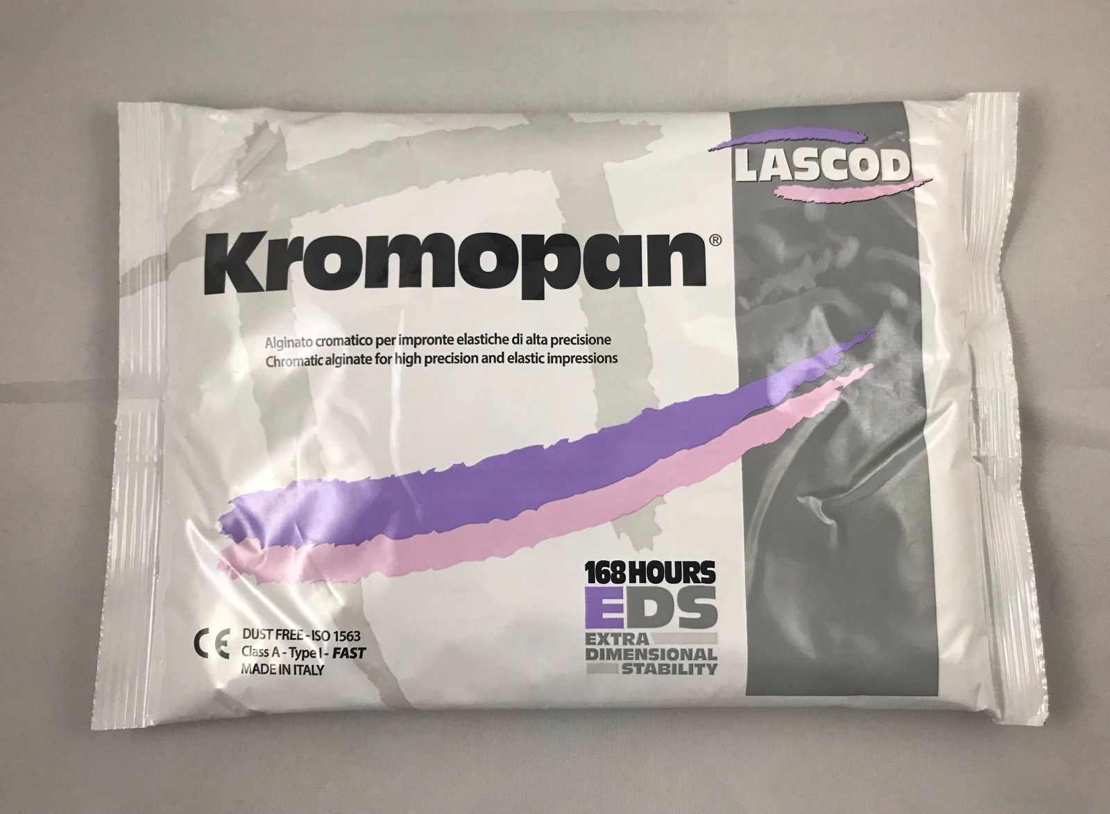 Kromopan Alginate 168 Hours Fast Set 30 Seconds 450g Pouch –