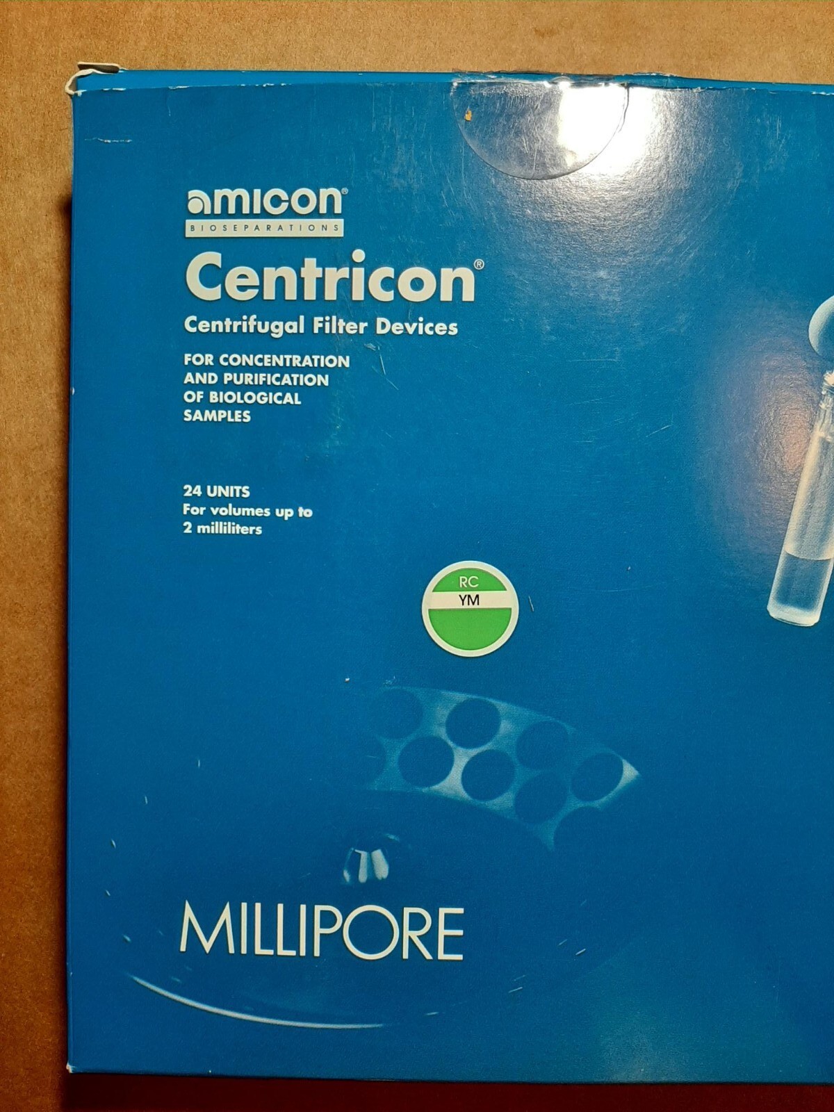 Amicon Centricon YM-10 Centrifugal filter devices 2ml 10,000 MWCO