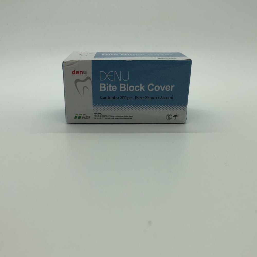 Bite Block Plastic Cover 300/box Made of High Quality Plastic Size:35mmx65mm