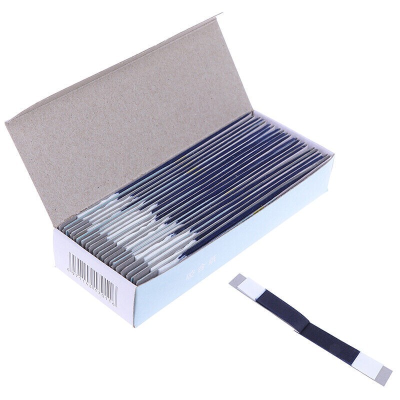Dental Articulating Paper Practical Soft Thin Strips Red/ Blue 10 Sheet *20 Book