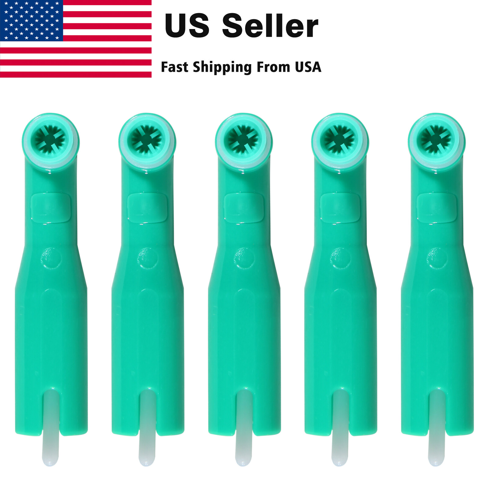 100 /500 pcs Dental Disposable Prophy Angles Soft Cups Contra Angle 90°