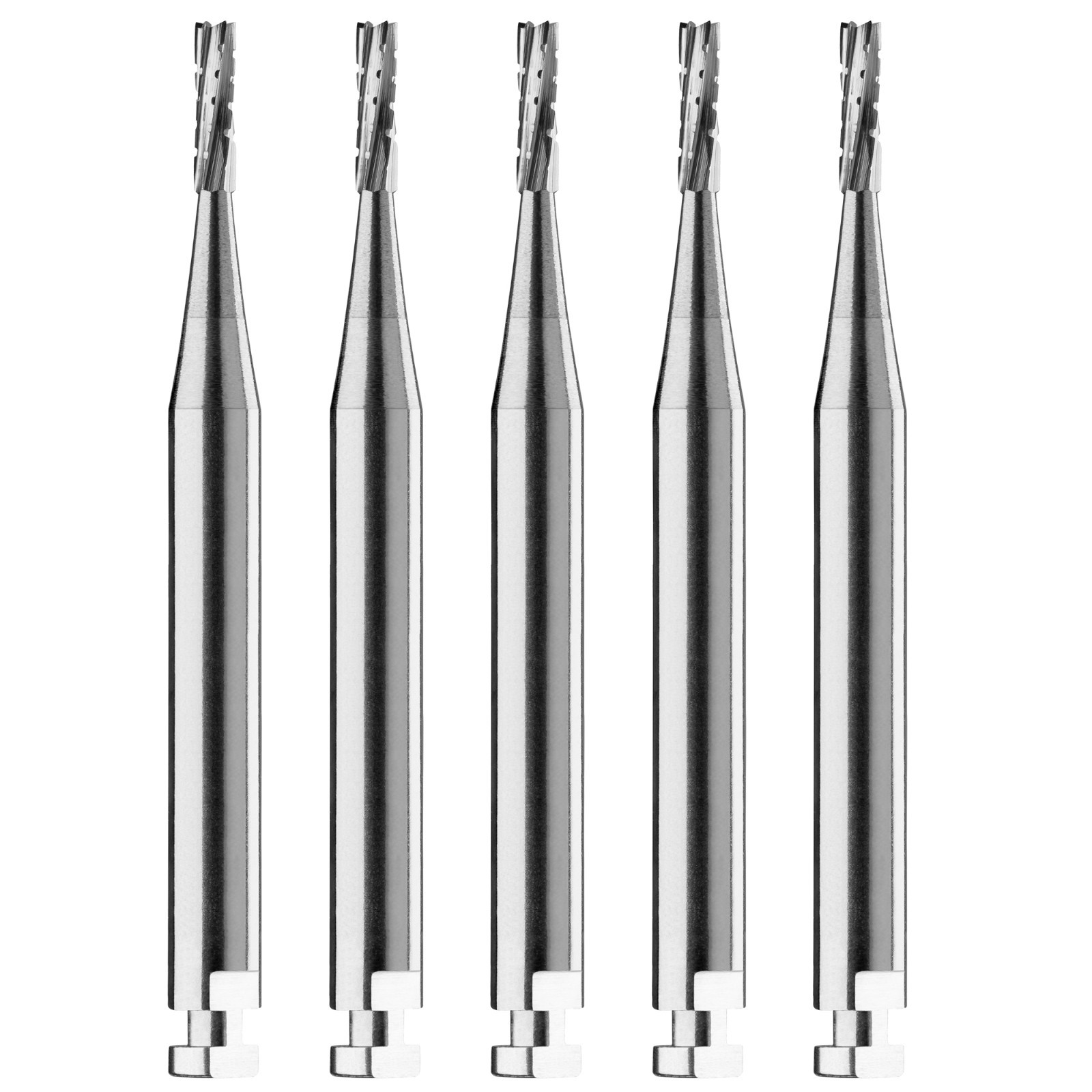 Wave Dental Carbides RAOS Burs Latch & Surgical Round Ball Straight Fissure 557