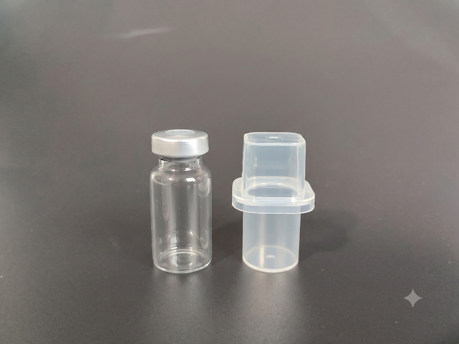 Peptide 3mL 1-vial Single Glass Vial Case Plastic Storage Holder (5-100pcs)