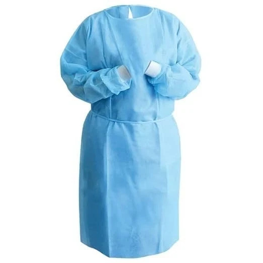 Isolation Gowns Disposable AAMI Level 3 Blue SMS Medical Size XXL New 50/100 PCS