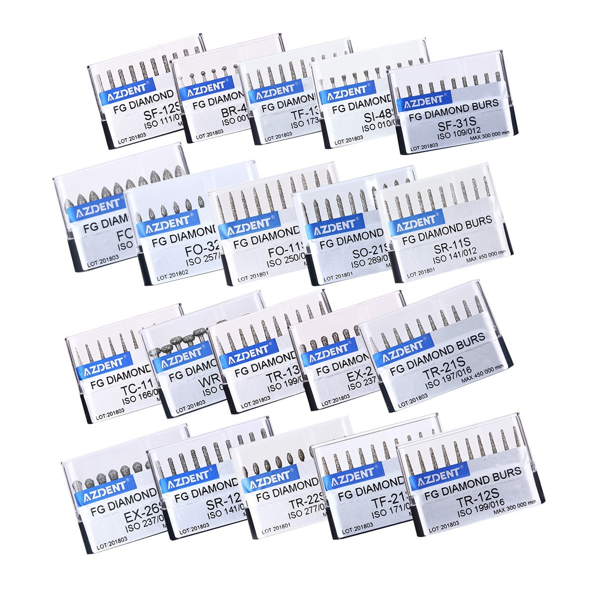 Dental LED E-generator High Speed Handpiece /FG Diamond Burs Polishing