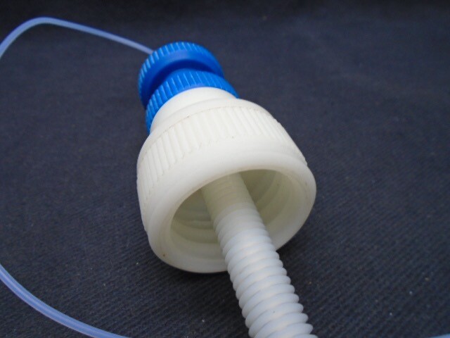 PTFE Small Chromatography Flow Adapters for 1/16” OD Tubing 9” OAH