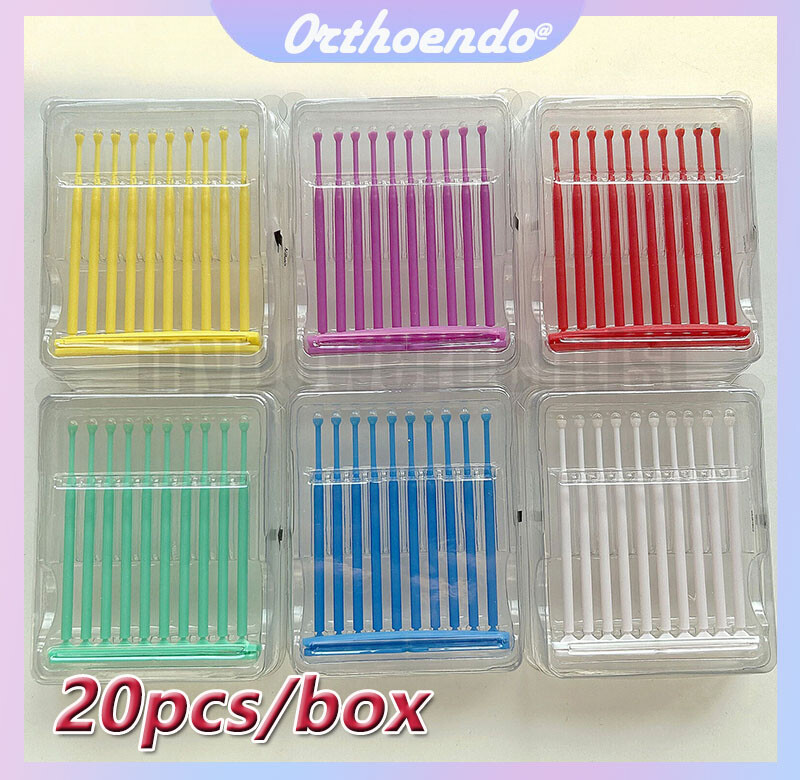 Dental Bonding Stick Veneer Crown Matrice Adhesive Porcelain Veneers Sticks 20pc
