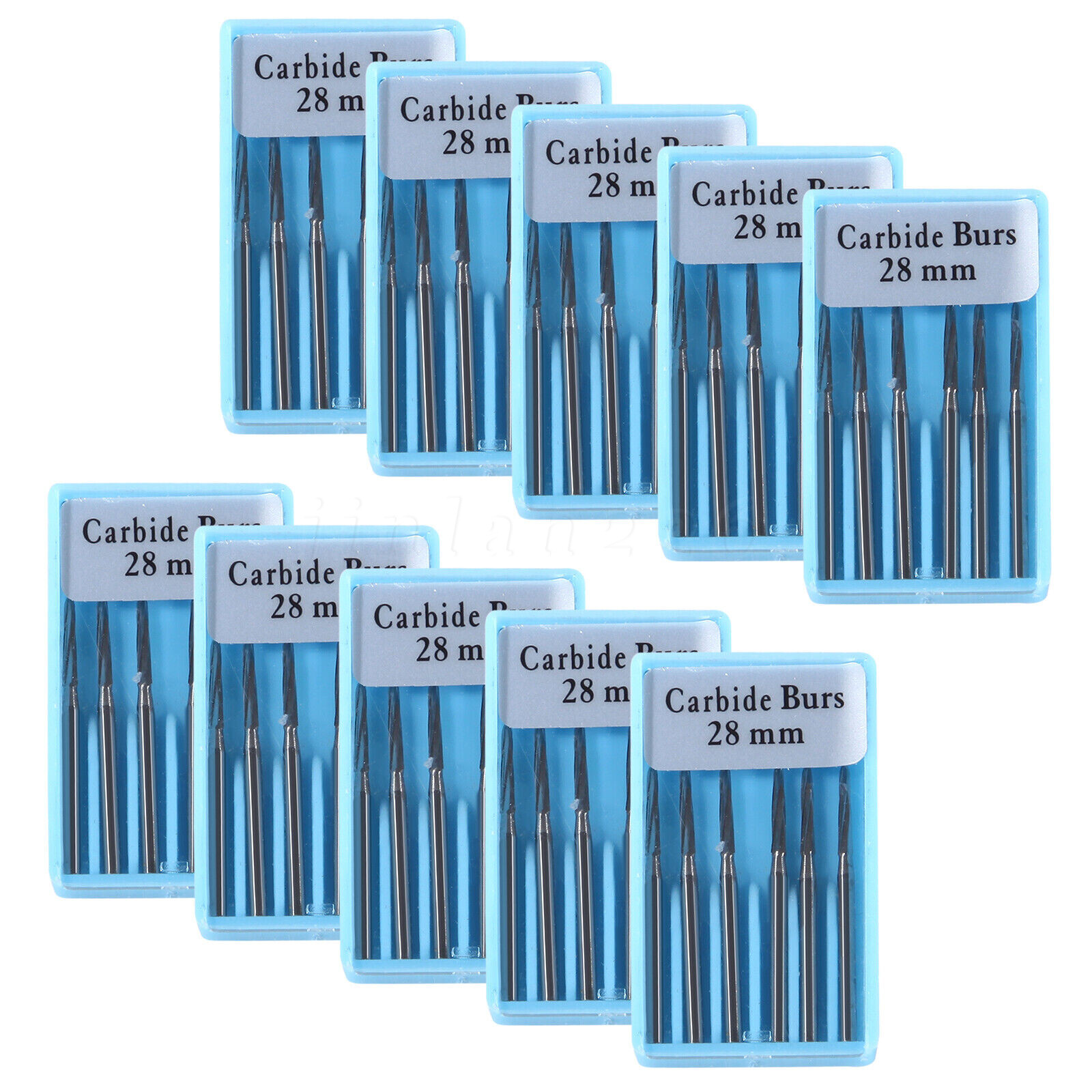 Dental Surgical Carbide Bone Cutters Cutting Finishing Burs FG Zekrya Burr 28mm