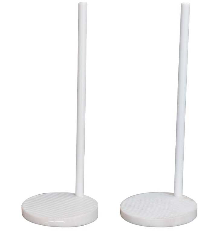 High Temperature Resistant PTFE Cleaning Rack for Lab Glass Beaker Cleaning