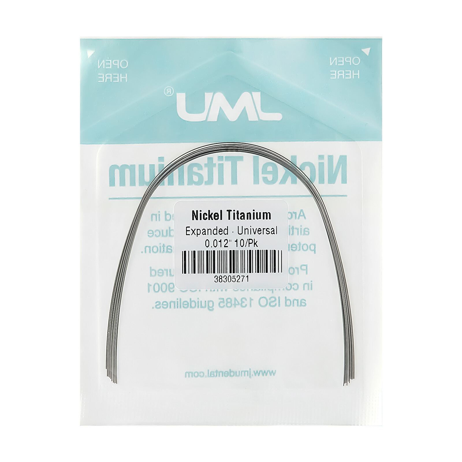 100pcs Dental Ortho Super Elastic Niti Arch Wires Expanded Rectangular/ Round
