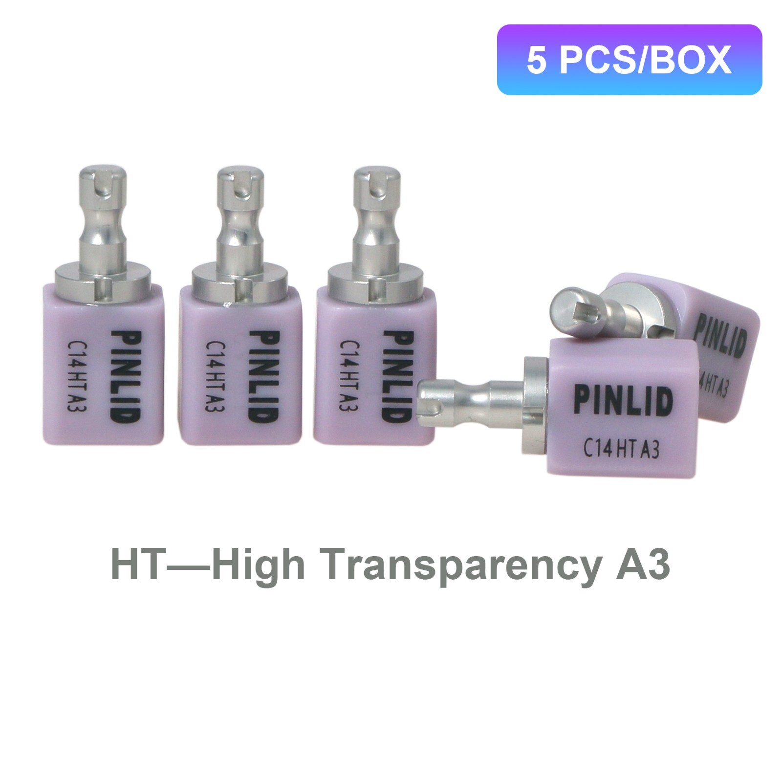 US C14 Glass Ceramic Lithium Disilicate Blocks HT/LT A1-C2 for CEREC Emax 637MPa