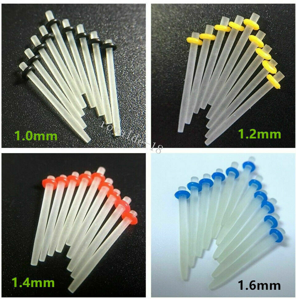Dental Quartz Fiber Post Root Canal Pins Straight Post 1.0mm 1.2mm 1.4mm 1.6mm