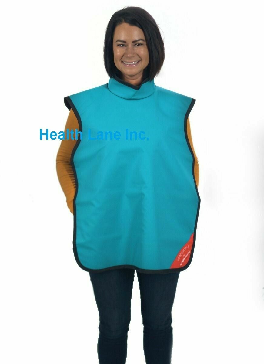 3D Dental X-Ray (Radiation Protection) Lead Aprons Adult with Collar all colors