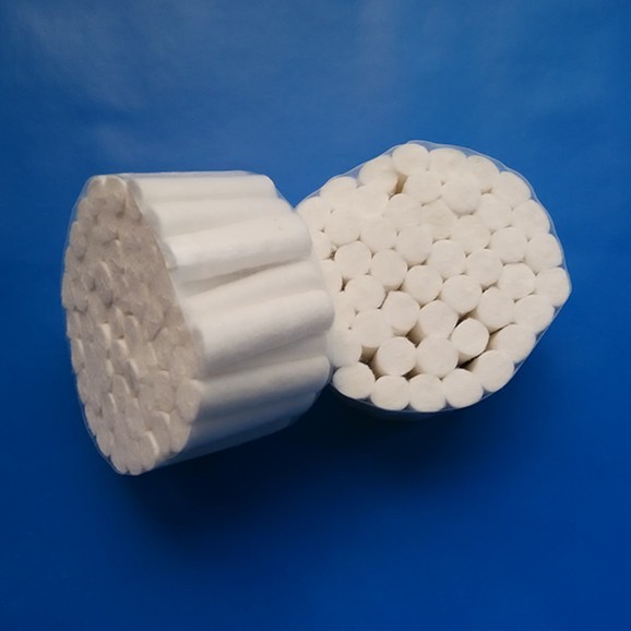 10 packs Dental Cotton Rolls Tooth #2 medium Medical 100 % pure high quality