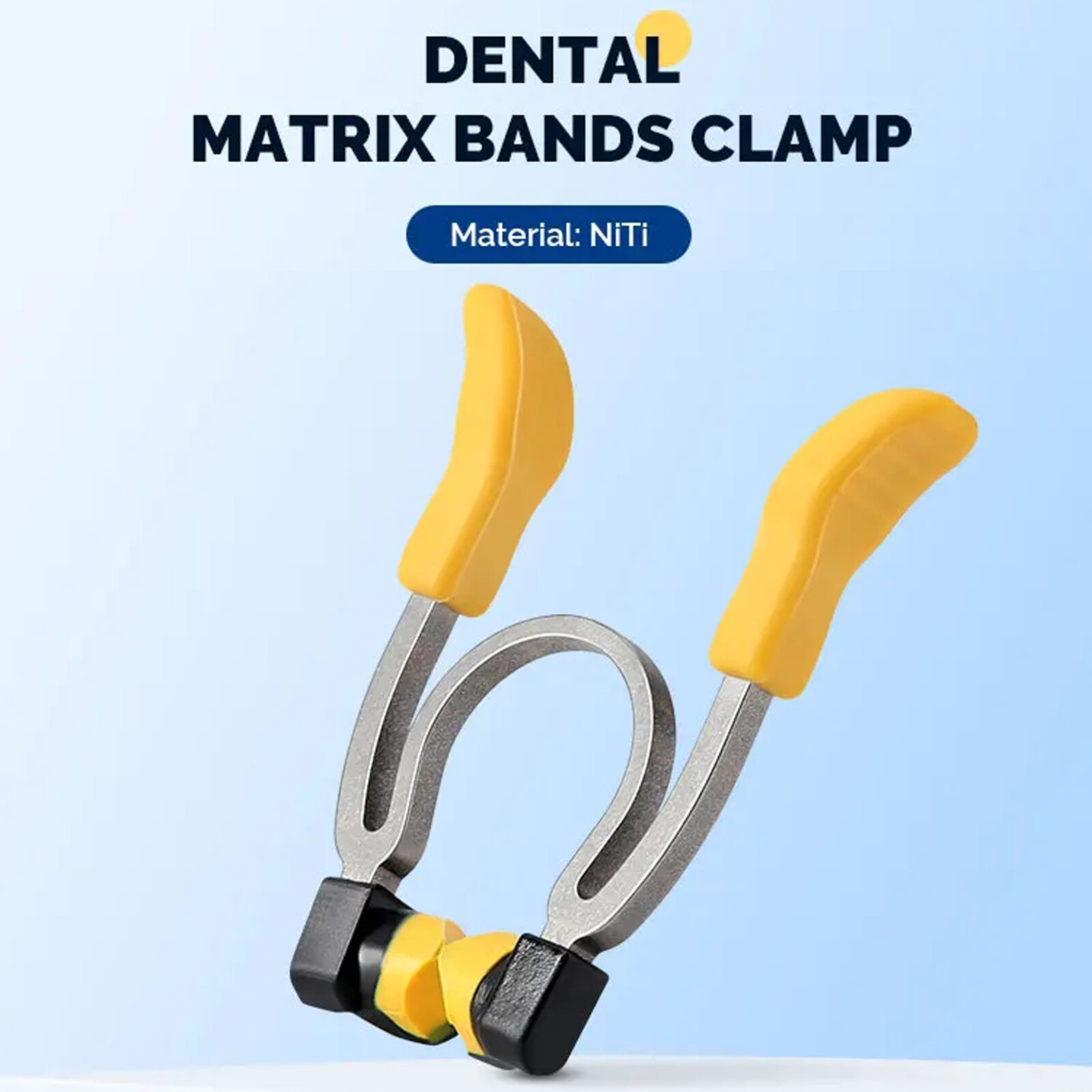 Dental Matrix Narrow Ring Titanium Clamp Matrices Fits Garrison Wagotrix Plier