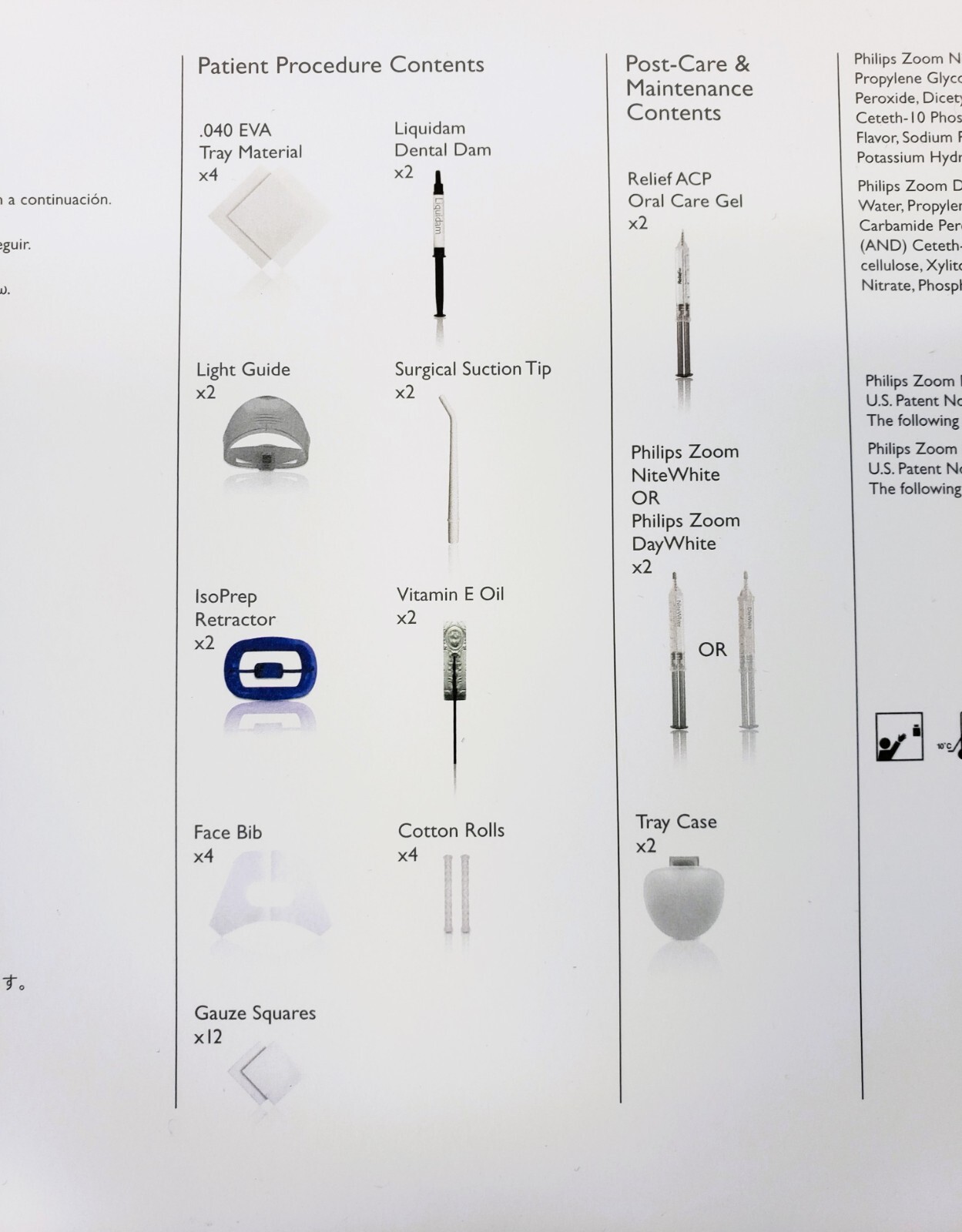 Zoom! WhiteSpeed Chairside Kit – Office Type Teeth Whitening System Two Patient
