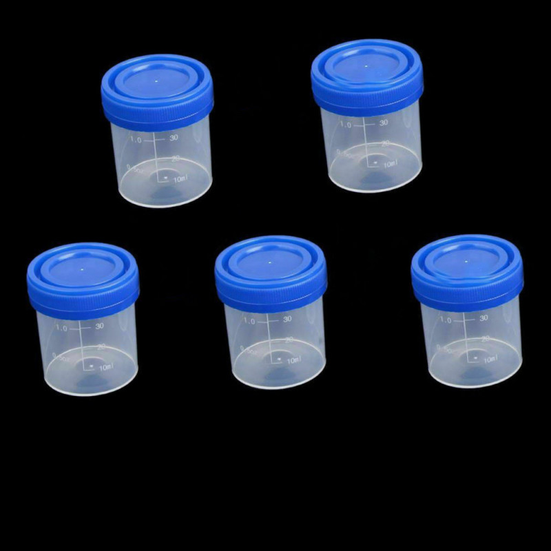 Hospital Urine Collection Sample Cups Specimen Bottle Physical Test 40-120ML