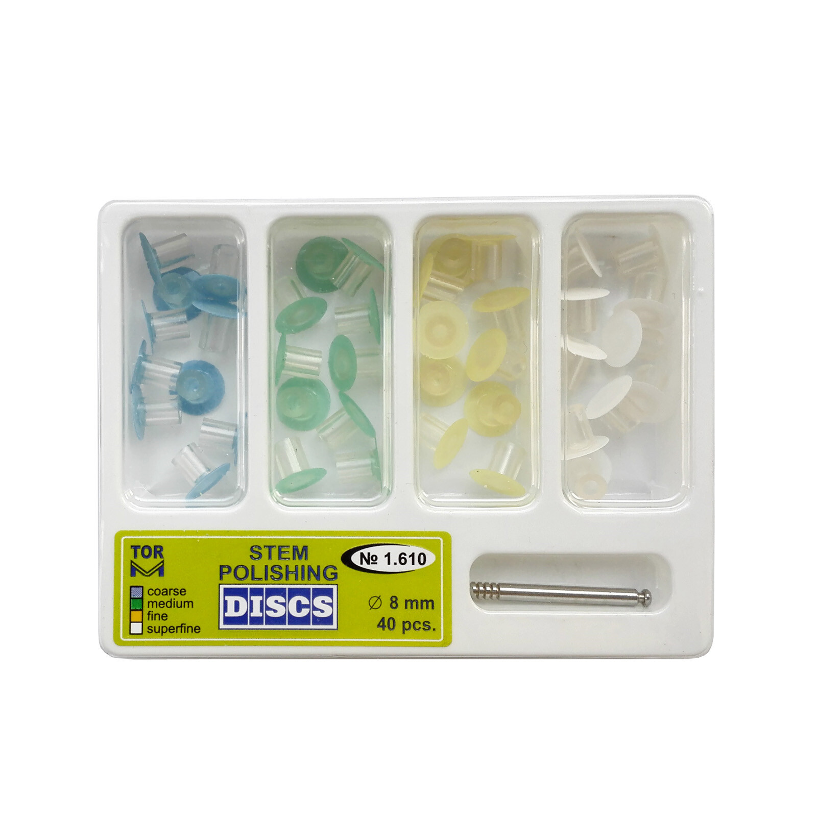 Dental Composite Finishing Polishing Discs Strips Spiral Wheel Mandrel Disc Kit