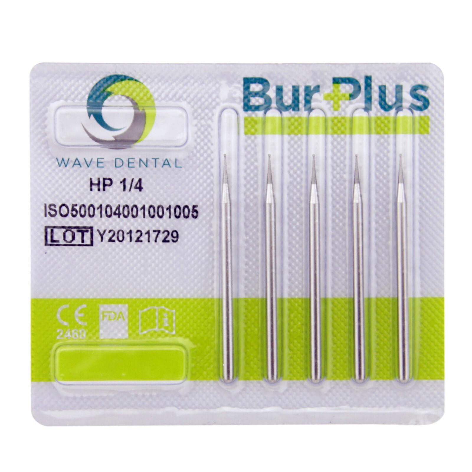 Wave Dental Round Tungsten Carbide Burs HP 44.5mm Shank for Straight Handpiece