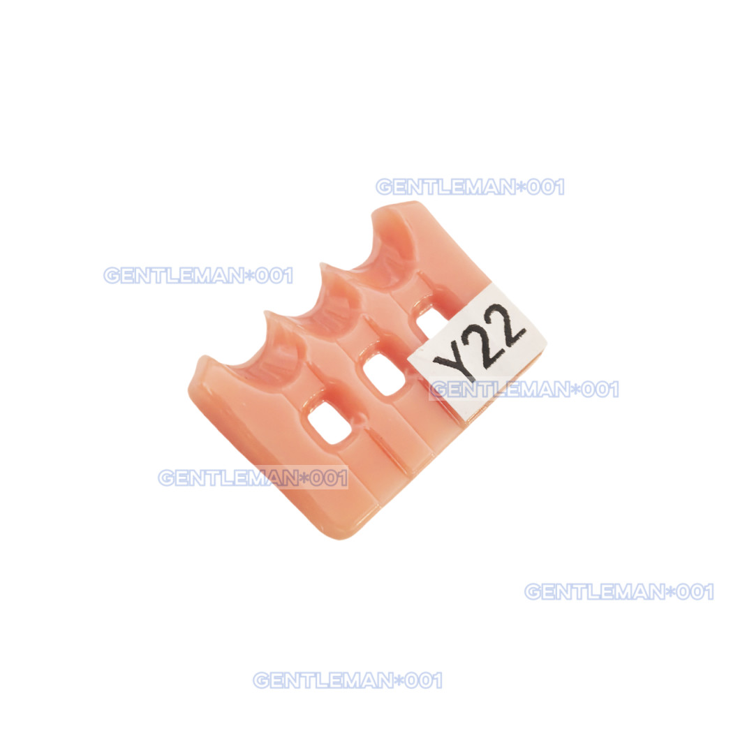 Gum Shade Gingiva Color Plate Indicator Tri-Color Gummy Model Similar SHOFU GC