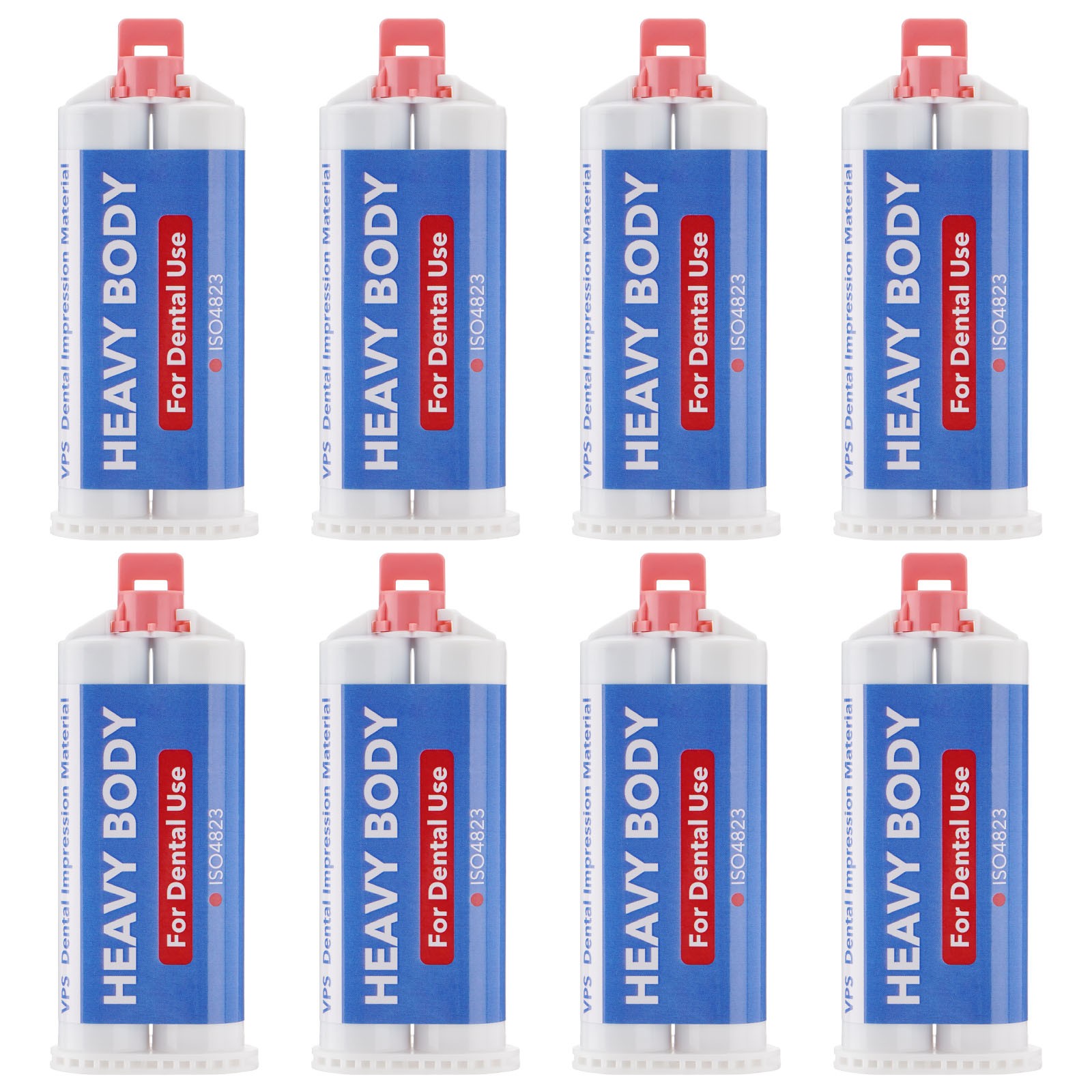 8pcs50ML Dental Impression Material VPS Bite Registration Material Unflavor Fast