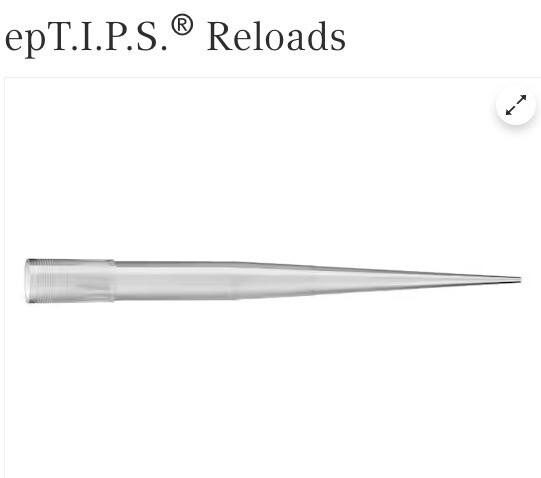 (960/Pk) EPPENDORF 1250uL epT.I.P.S. Reloads Pipette Tips 10×96 Trays 022494006